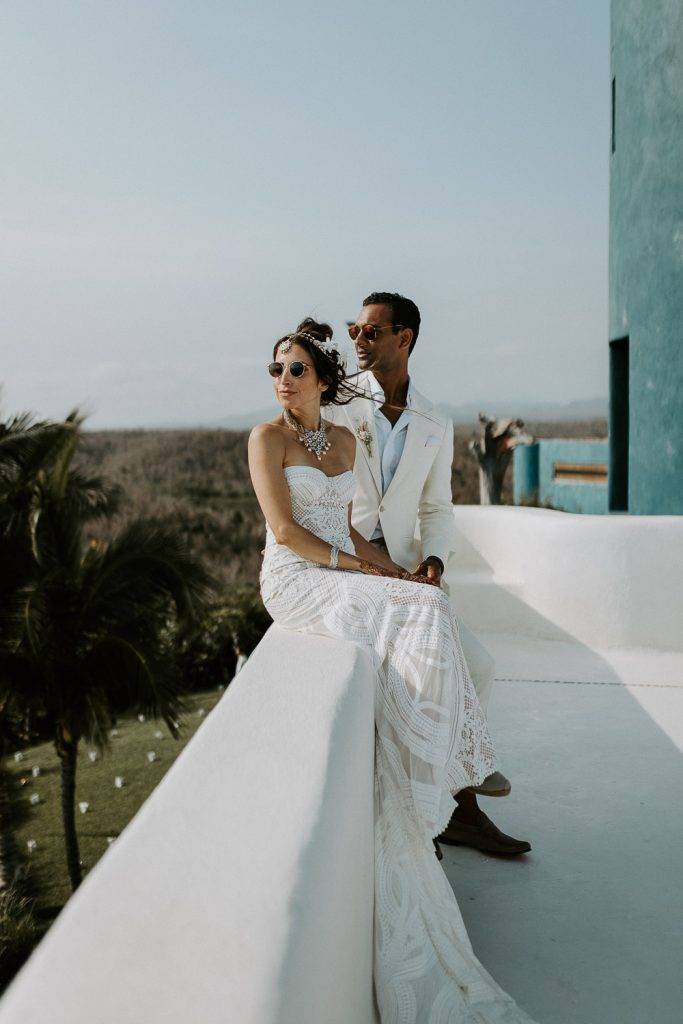 Boho destination wedding in mexico - by Lucie B. Photo wedding photographer