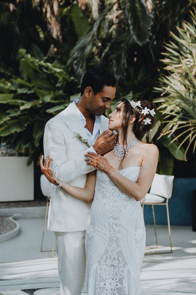 Boho destination wedding in mexico - by Lucie B. Photo wedding photographer