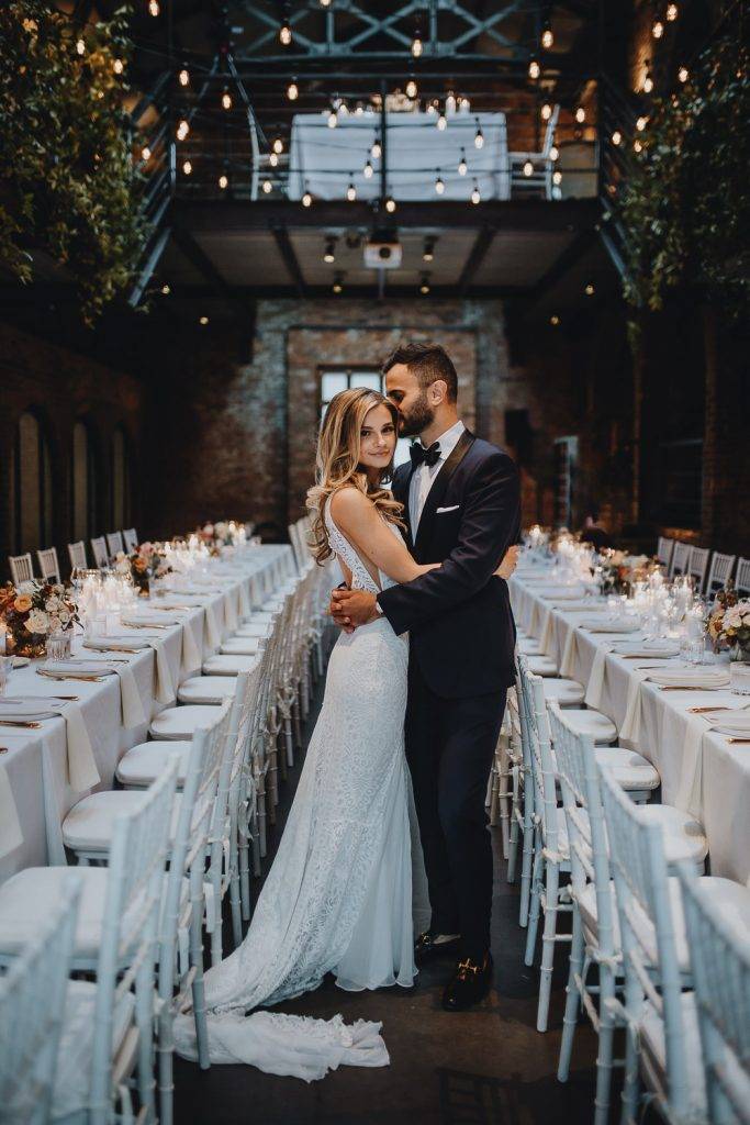 Fall wedding at the foundry - by Lucie B. Photo brooklyn wedding photographer