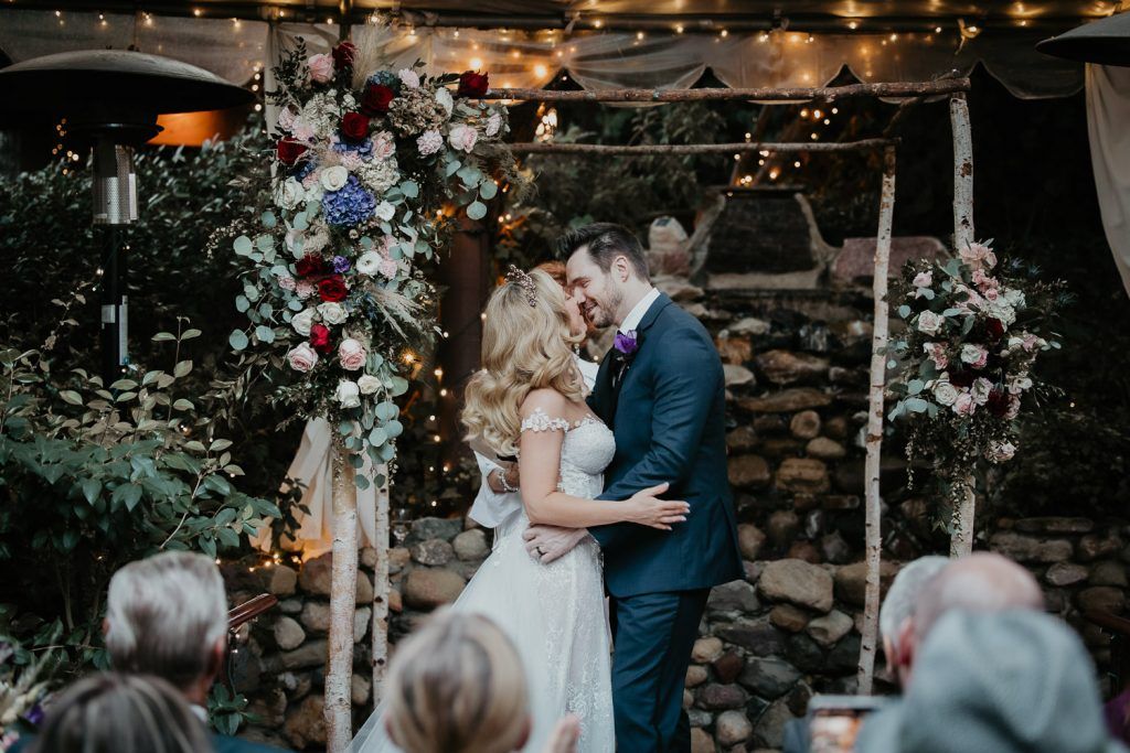 Wedding ceremony in topanga canyon los angeles
