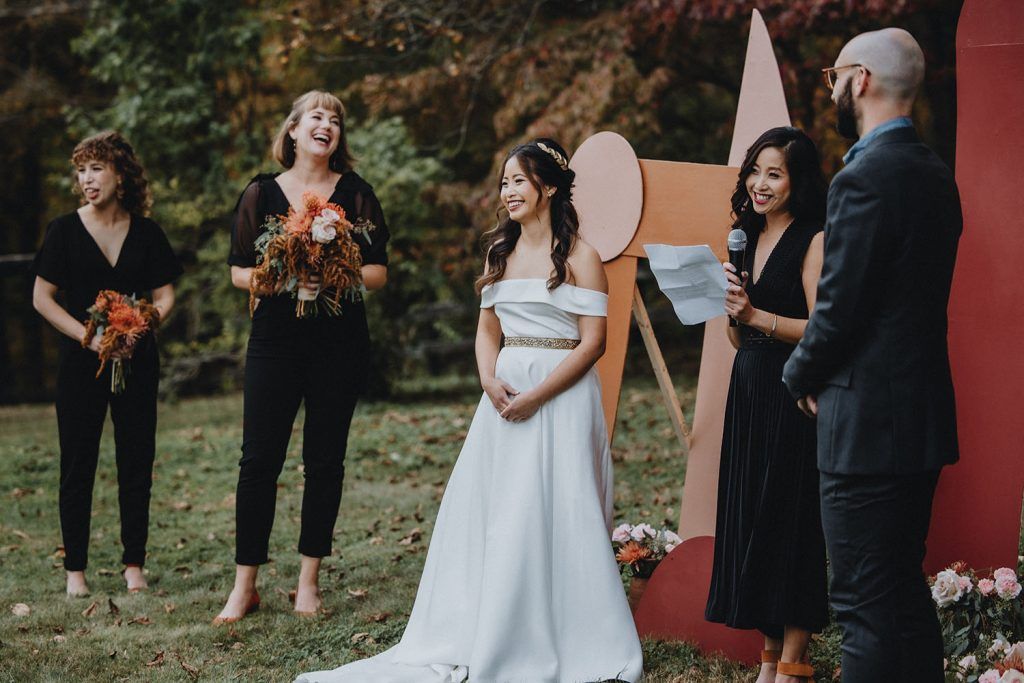 Fall wedding in hudson valley - by Lucie B. Photo wedding photographer