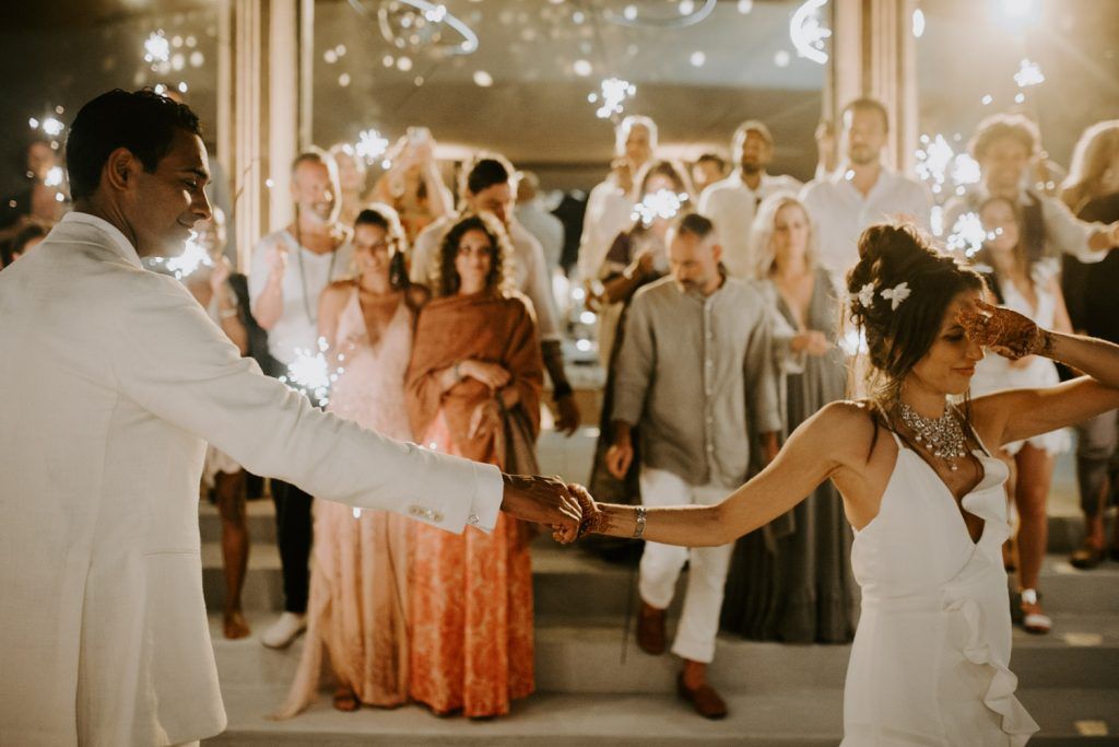 Boho destination wedding in mexico - by Lucie B. Photo wedding photographer
