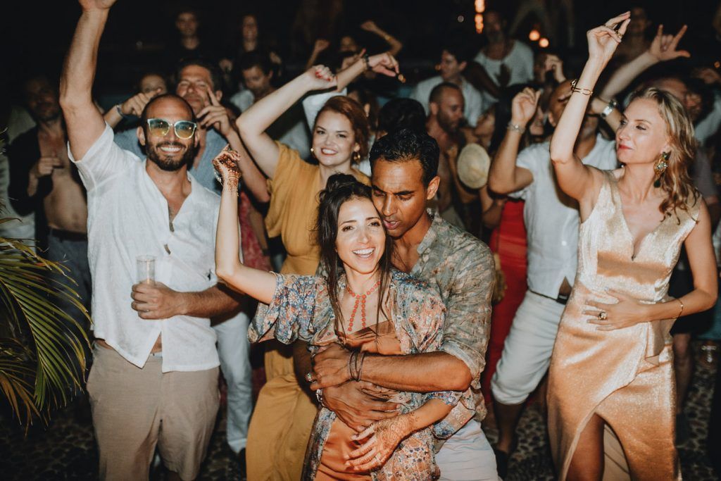 Boho destination wedding in mexico - by Lucie B. Photo wedding photographer