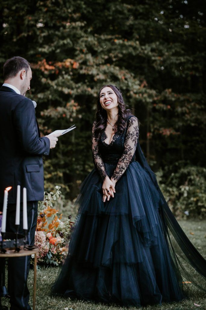 Fall wedding at foxfire mountain house - by Lucie B. Photo brooklyn wedding photographer