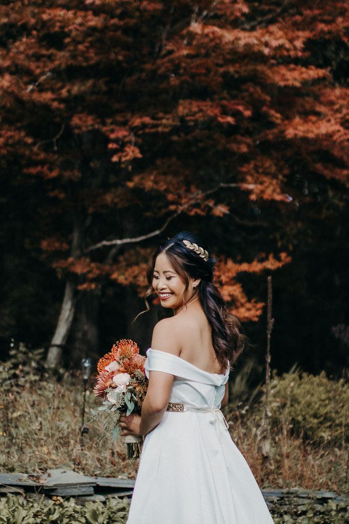 Fall wedding in hudson valley - by Lucie B. Photo wedding photographer