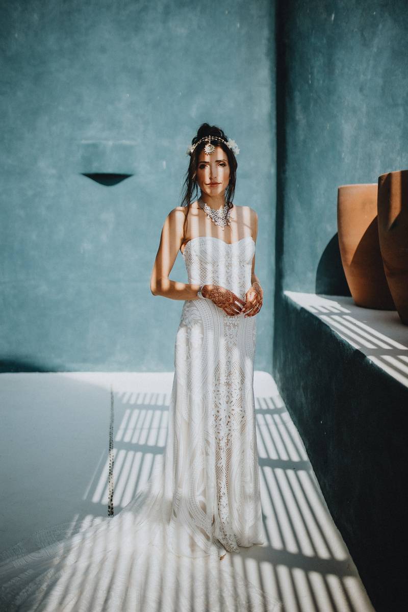 Boho destination wedding in mexico - by Lucie B. Photo wedding photographer