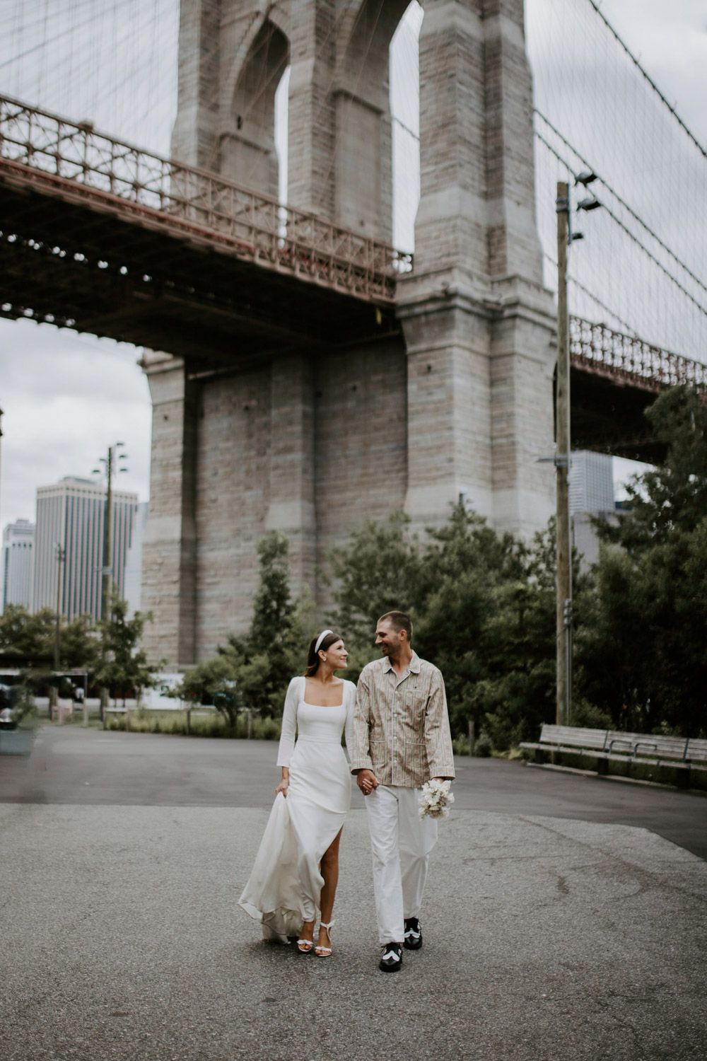 Wedding in dumbo - by Lucie B. Photo brooklyn wedding photographer