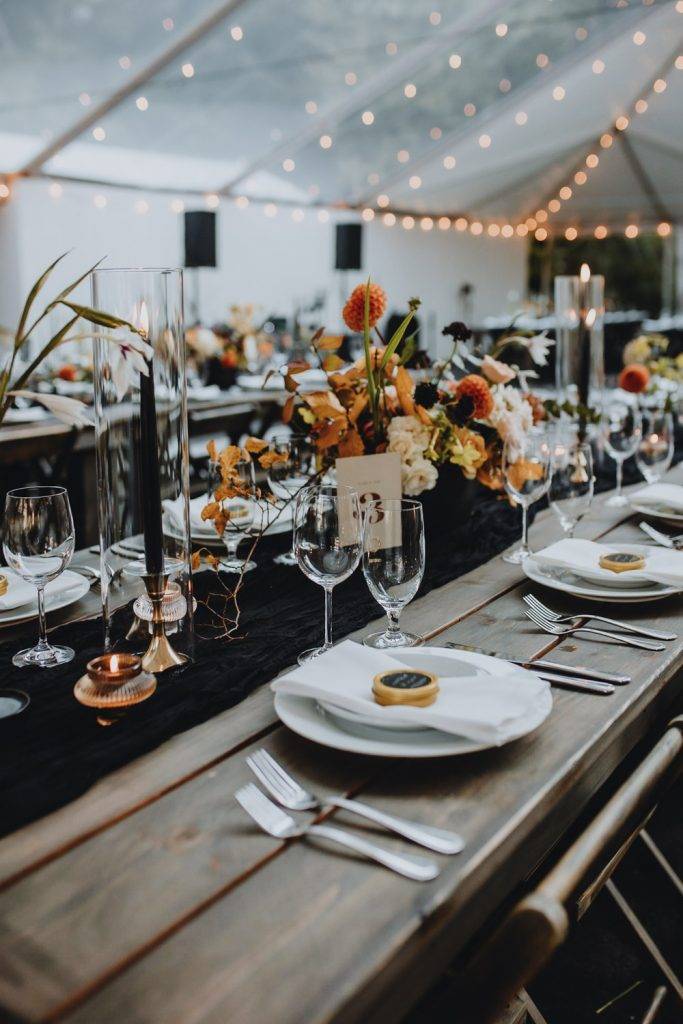 Fall wedding at foxfire mountain house - by Lucie B. Photo brooklyn wedding photographer