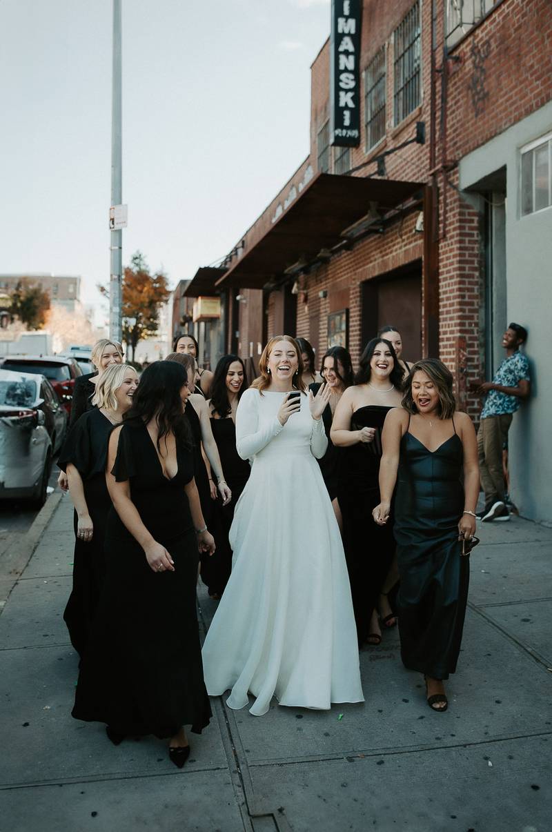 Wedding at williamsburg hotel by Lucie B Photo Brooklyn wedding photographer