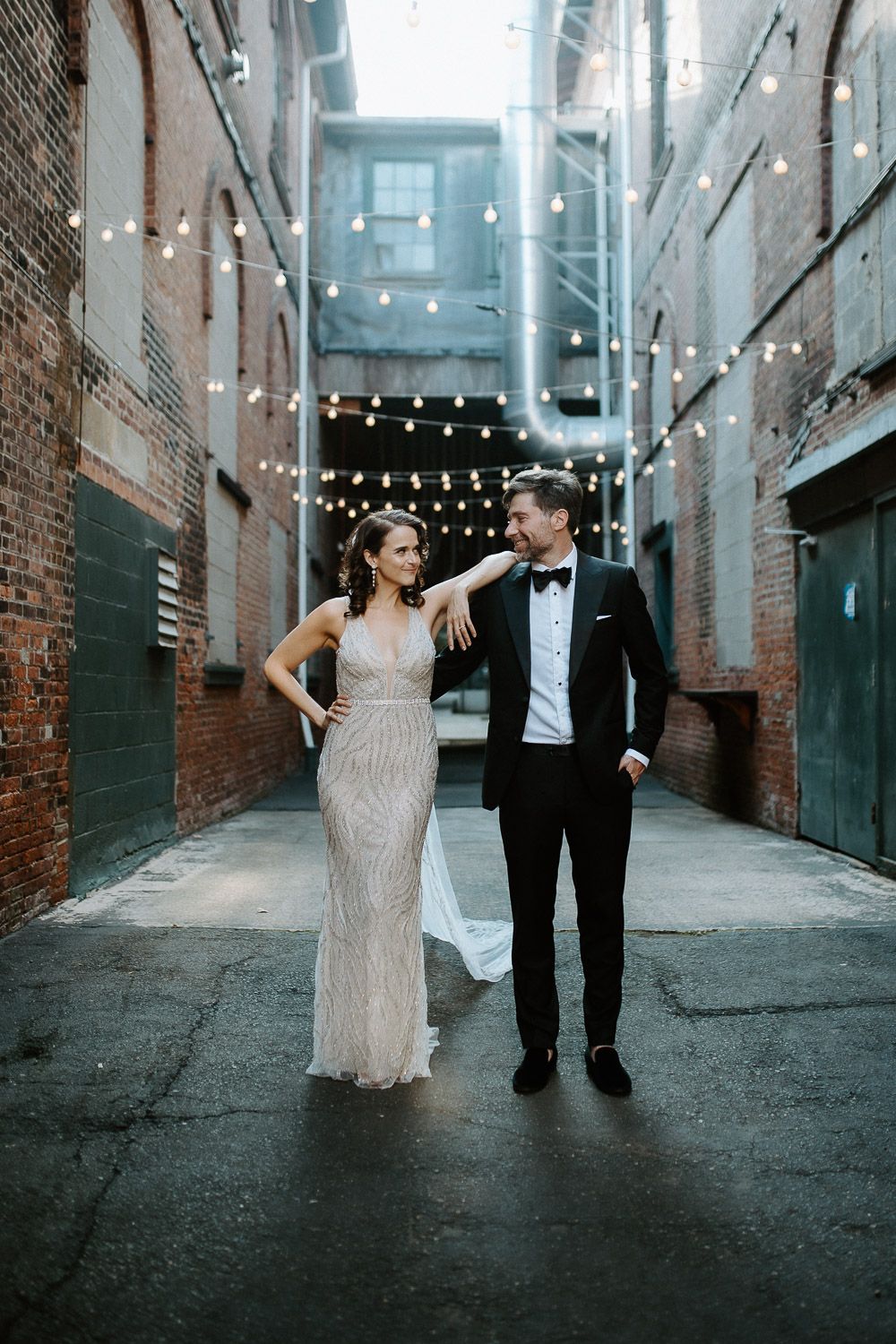 Industrial chic wedding in new york - by Lucie B. Photo wedding photographer