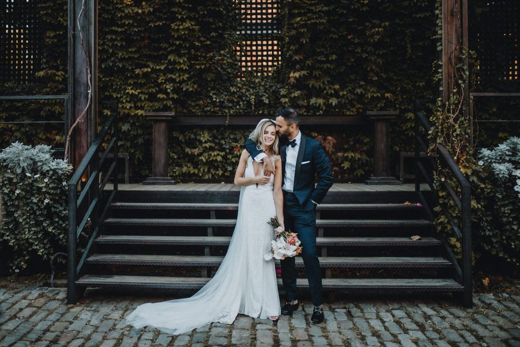 Fall wedding at the foundry - by Lucie B. Photo brooklyn wedding photographer
