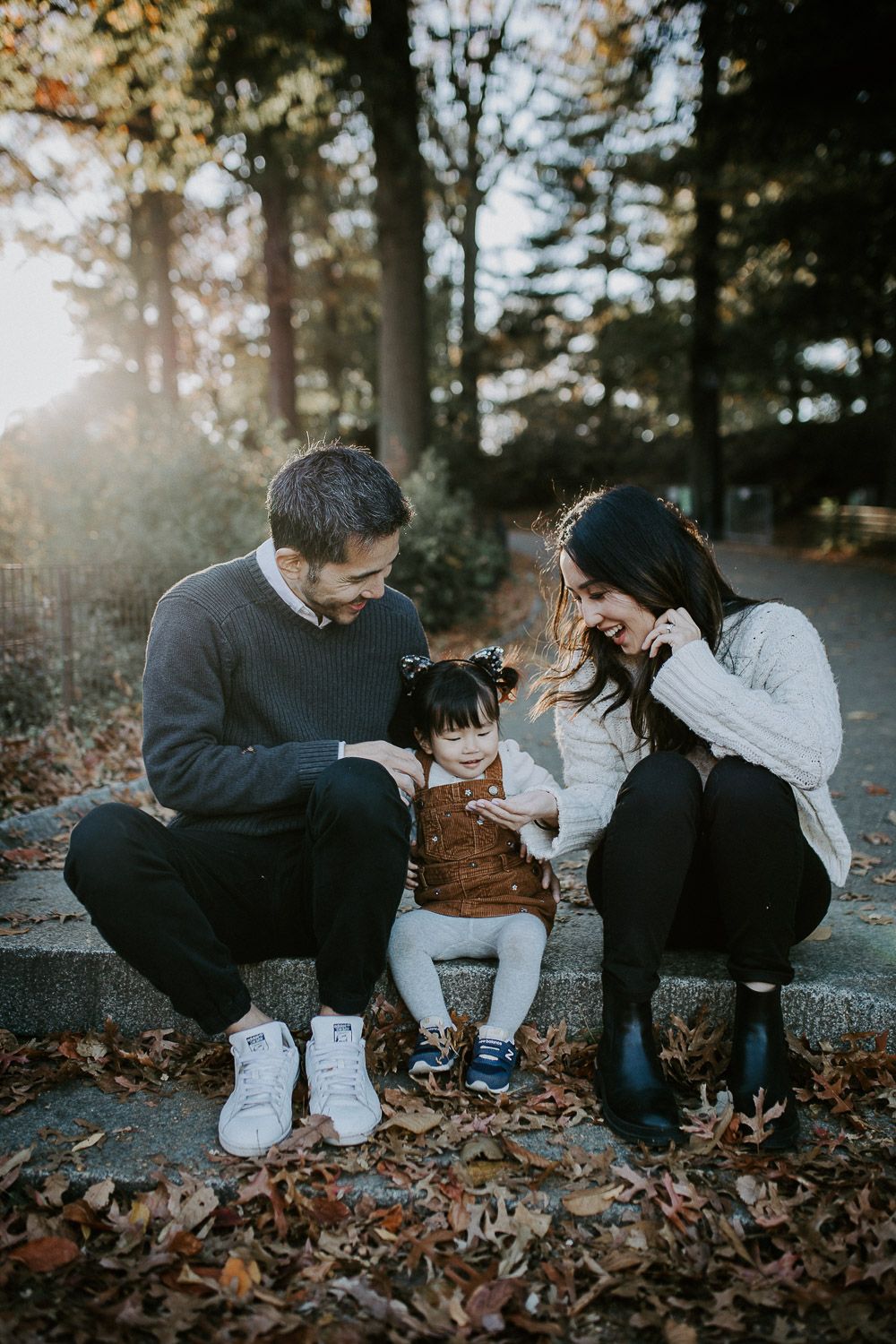 Fall family session in central park nyc