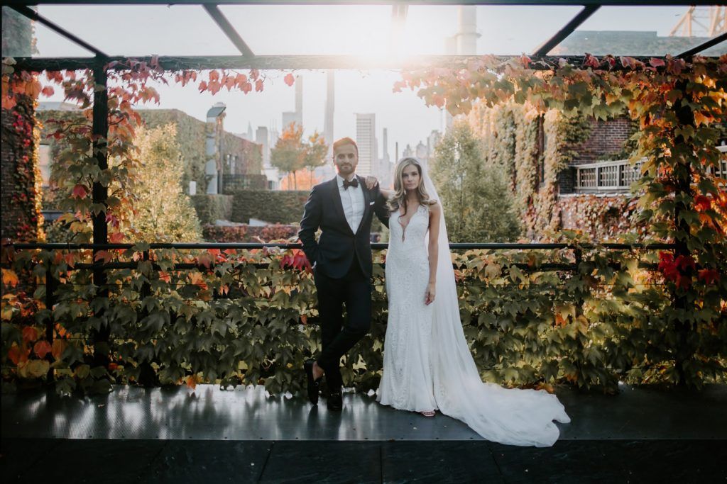 Fall wedding at the foundry - by Lucie B. Photo brooklyn wedding photographer