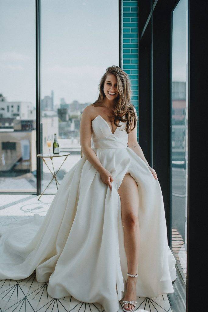 Wedding at williamsburg hotel - by Lucie B. Photo brooklyn wedding photographer