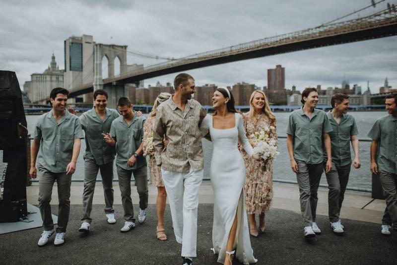 Wedding in dumbo - by Lucie B. Photo brooklyn wedding photographer