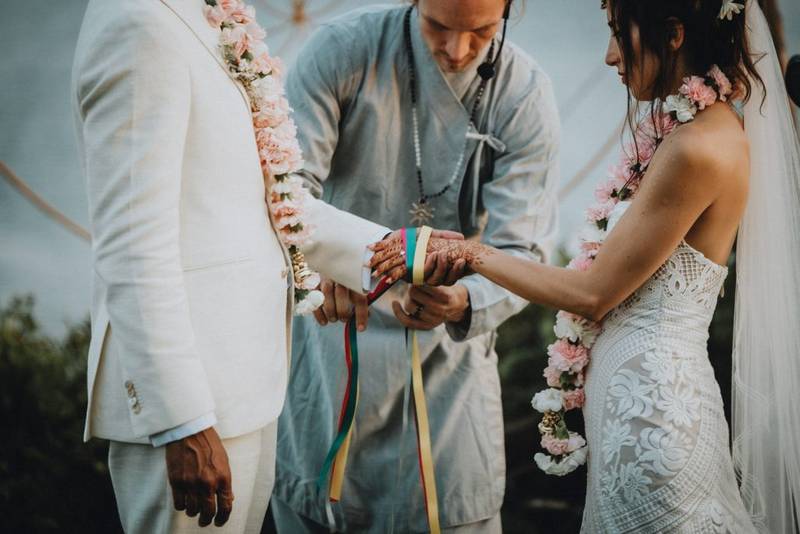 Boho destination wedding in mexico - by Lucie B. Photo wedding photographer