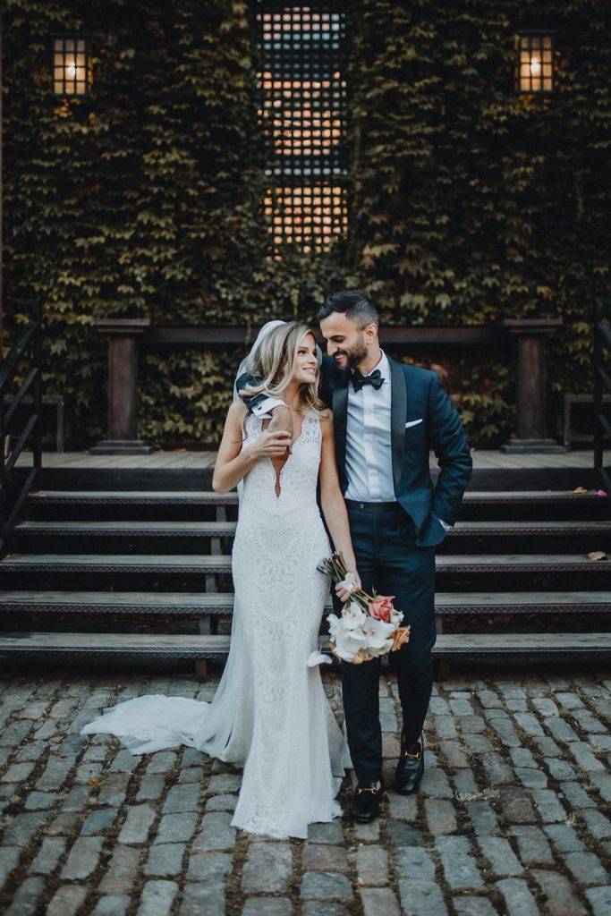 Fall wedding at the foundry - by Lucie B. Photo brooklyn wedding photographer