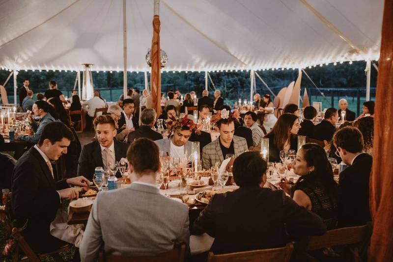 Fall wedding in hudson valley - by Lucie B. Photo wedding photographer