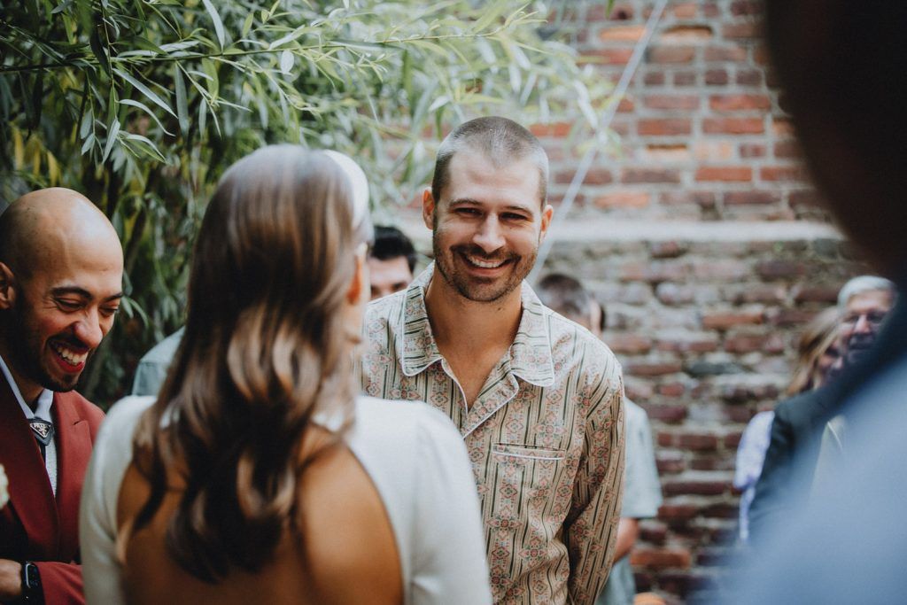 Wedding at frankies spuntino - by Lucie B. Photo brooklyn wedding photographer