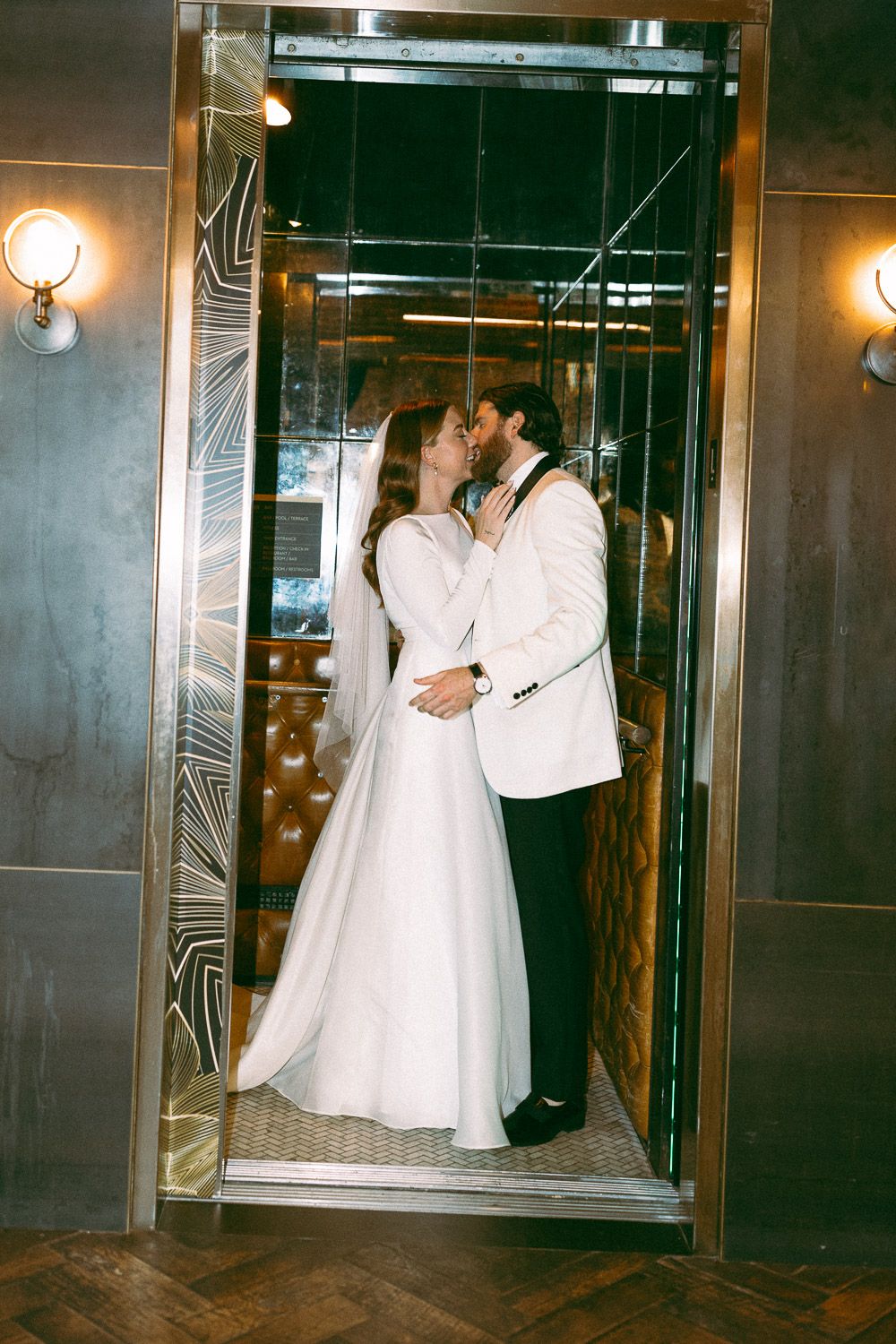 Wedding at williamsburg hotel by Lucie B Photo Brooklyn wedding photographer