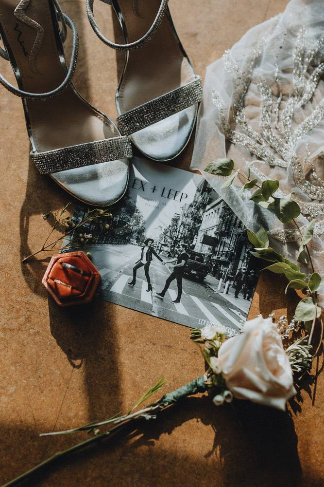 Industrial chic wedding in new york - by Lucie B. Photo wedding photographer