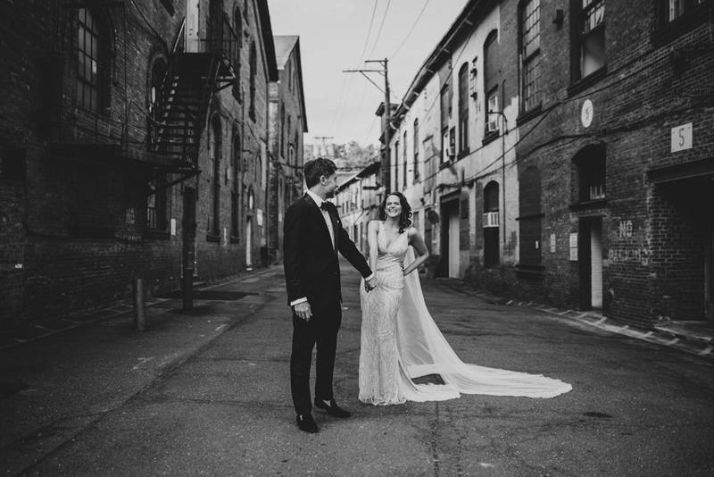Industrial chic wedding in new york - by Lucie B. Photo wedding photographer