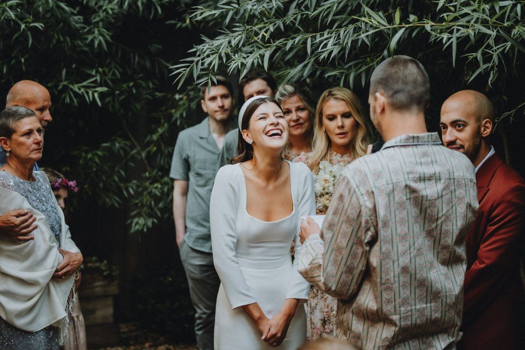 Wedding at frankies spuntino - by Lucie B. Photo brooklyn wedding photographer