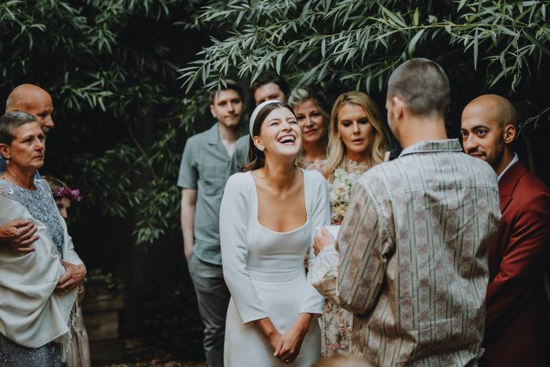 Wedding at frankies spuntino - by Lucie B. Photo brooklyn wedding photographer