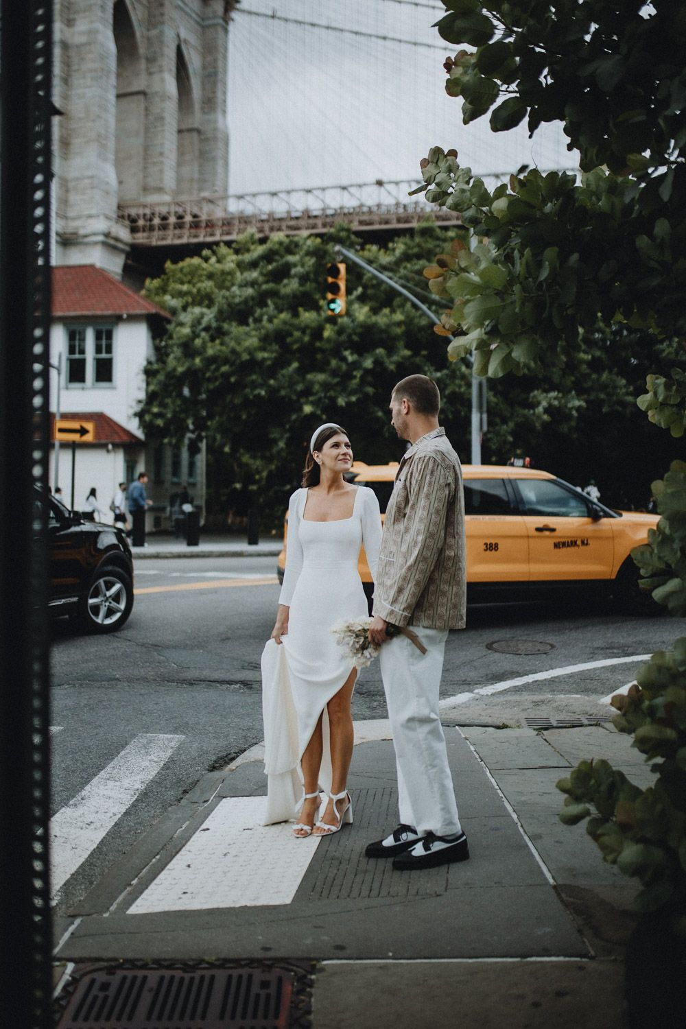 Wedding in dumbo - by Lucie B. Photo brooklyn wedding photographer