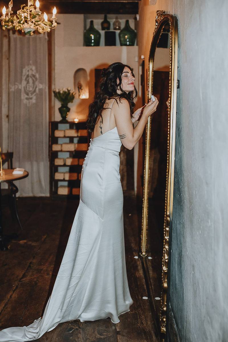 NYC intimate wedding at Palma - by Lucie B. Photo nyc wedding photographer
