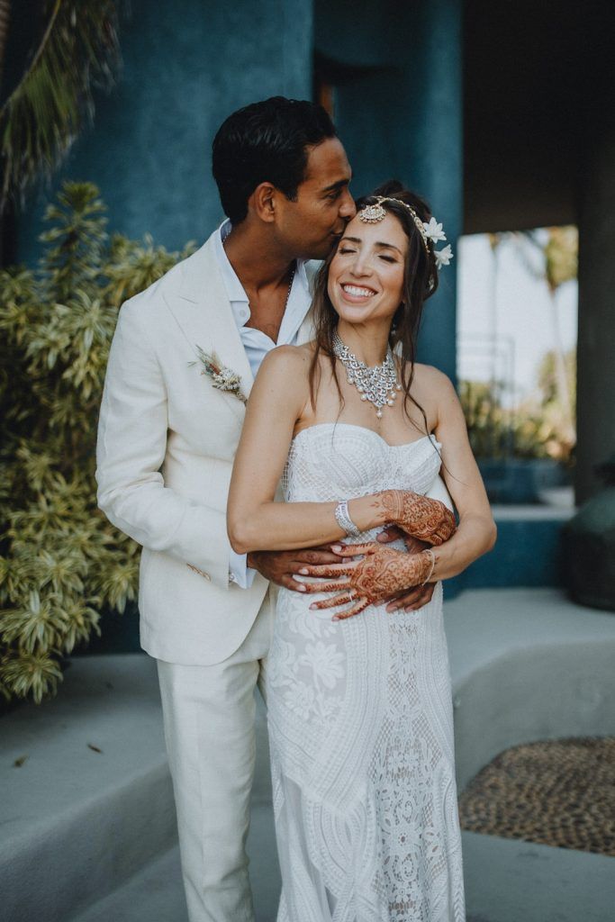 Boho destination wedding in mexico - by Lucie B. Photo wedding photographer