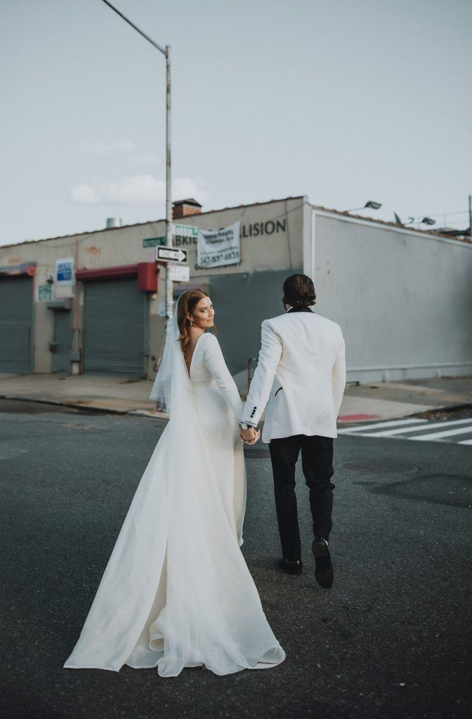 Wedding at dobbin street by Lucie B Photo Brooklyn wedding photographer