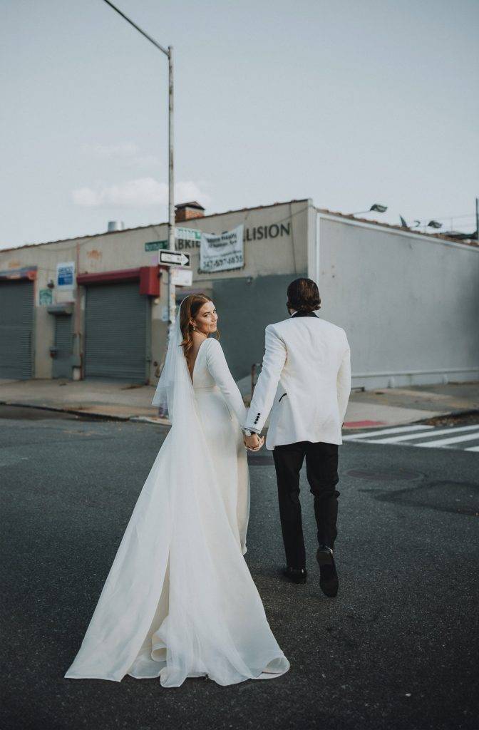 Wedding at dobbin street by Lucie B Photo Brooklyn wedding photographer