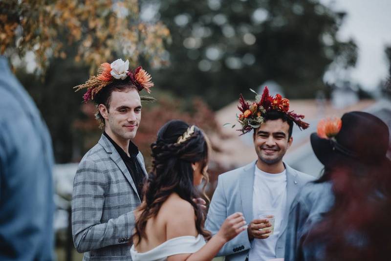 Fall wedding in hudson valley - by Lucie B. Photo wedding photographer
