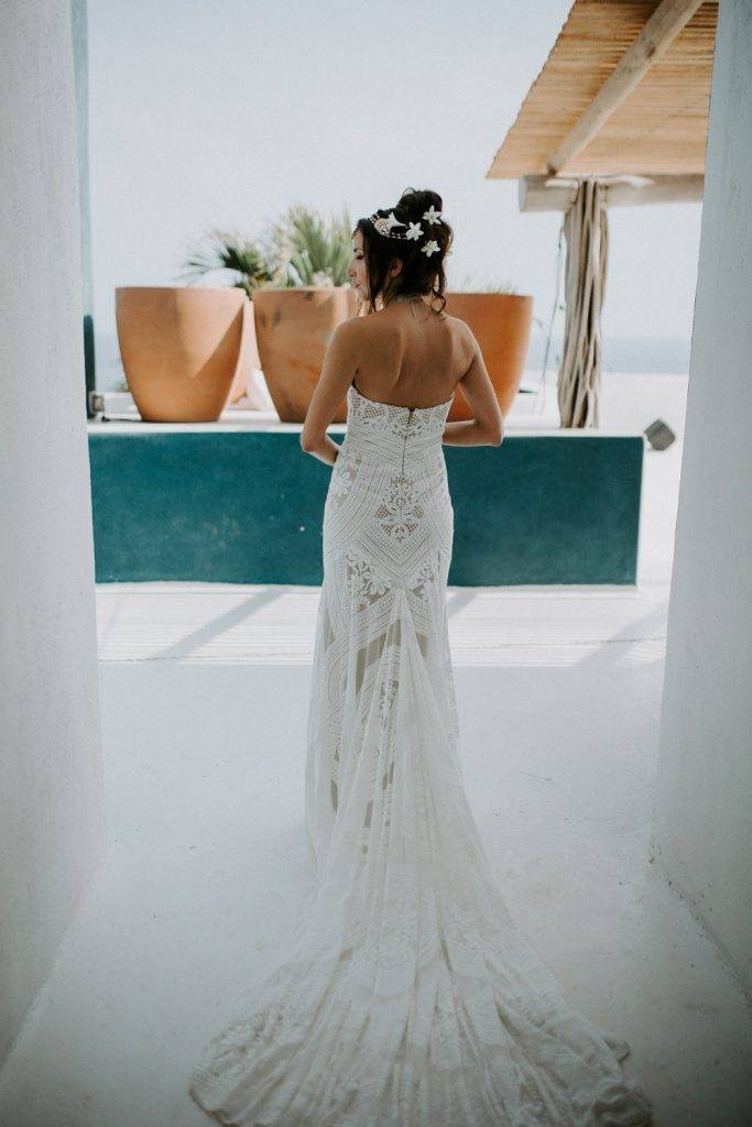 Boho destination wedding in mexico - by Lucie B. Photo wedding photographer