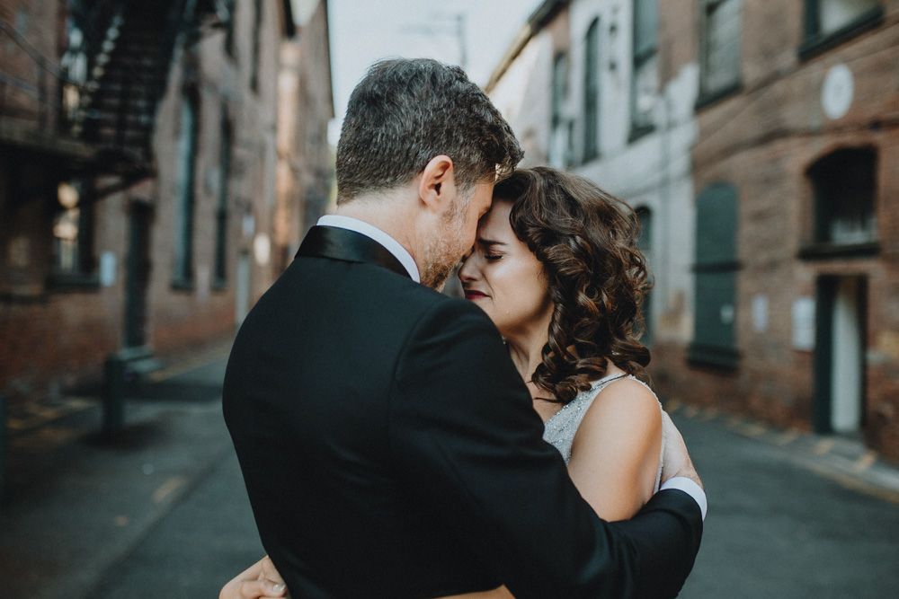 Industrial chic wedding in new york - by Lucie B. Photo wedding photographer