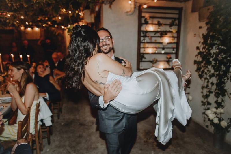NYC intimate wedding at Palma - by Lucie B. Photo nyc wedding photographer