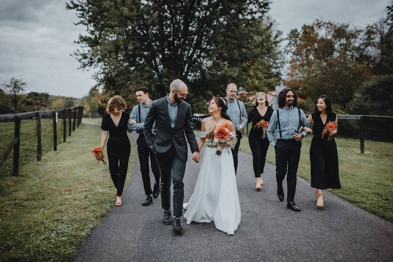 Fall wedding in hudson valley - by Lucie B. Photo wedding photographer