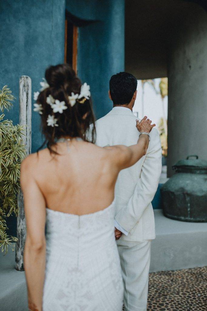 Boho destination wedding in mexico - by Lucie B. Photo wedding photographer