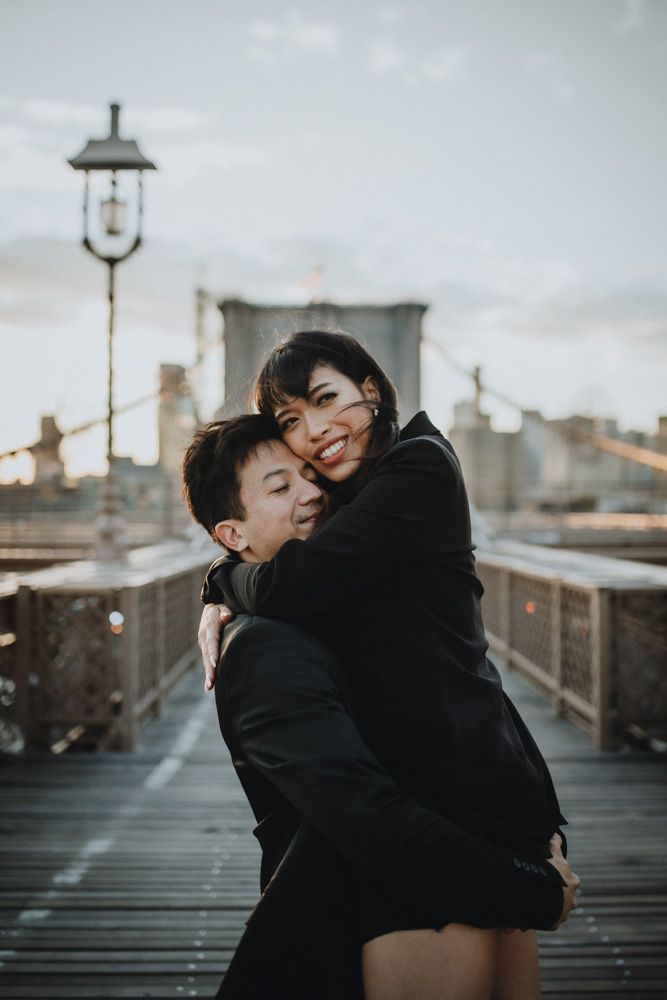 NYC elopement on Brooklyn Bridge