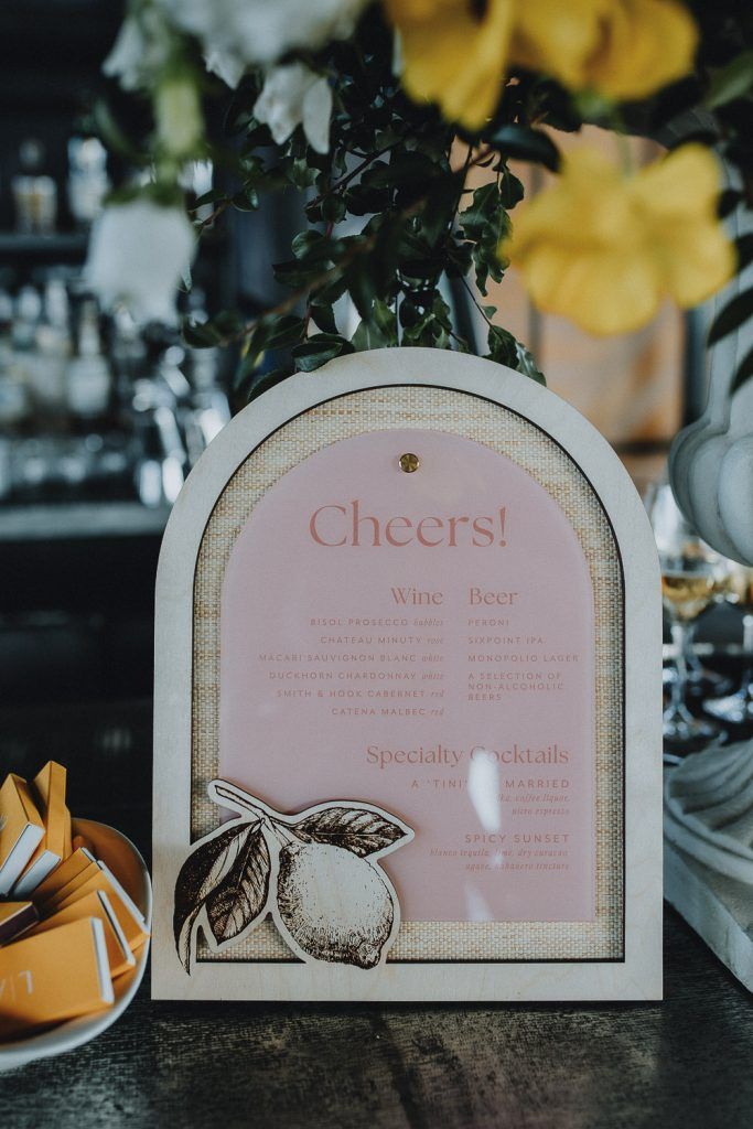 Table decor at brooklyn wedding at the william vale