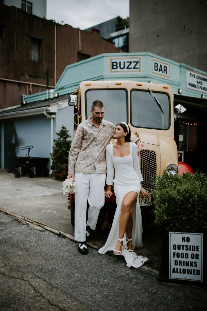 Wedding in dumbo - by Lucie B. Photo brooklyn wedding photographer