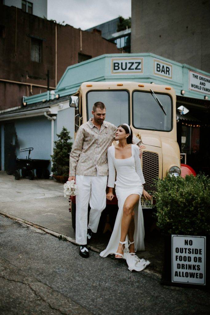 Wedding in dumbo - by Lucie B. Photo brooklyn wedding photographer