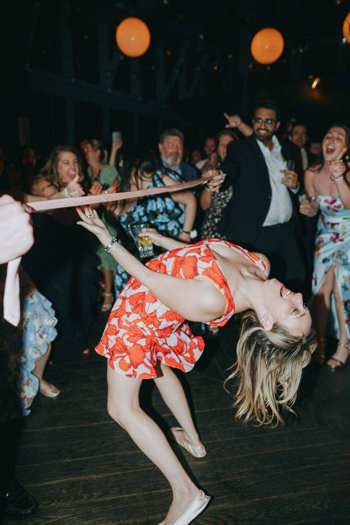 Dance floor at brooklyn wedding at the william vale