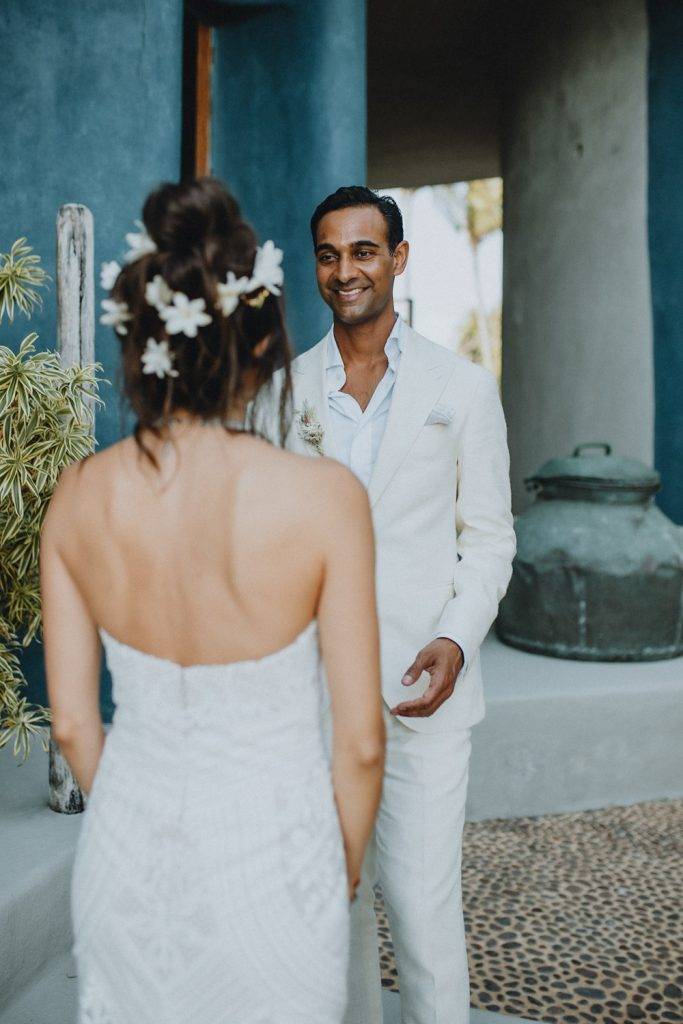 Boho destination wedding in mexico - by Lucie B. Photo wedding photographer