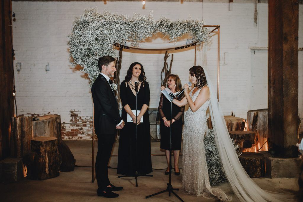 Industrial chic wedding in new york - by Lucie B. Photo wedding photographer