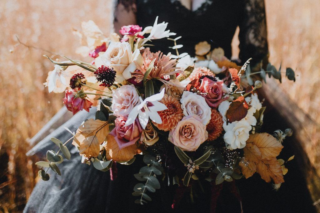 Fall wedding at foxfire mountain house - by Lucie B. Photo brooklyn wedding photographer