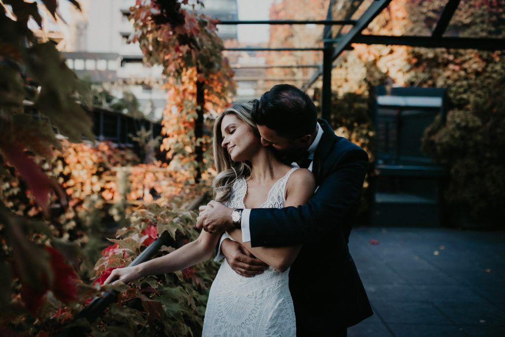 Fall wedding at the foundry - by Lucie B. Photo brooklyn wedding photographer