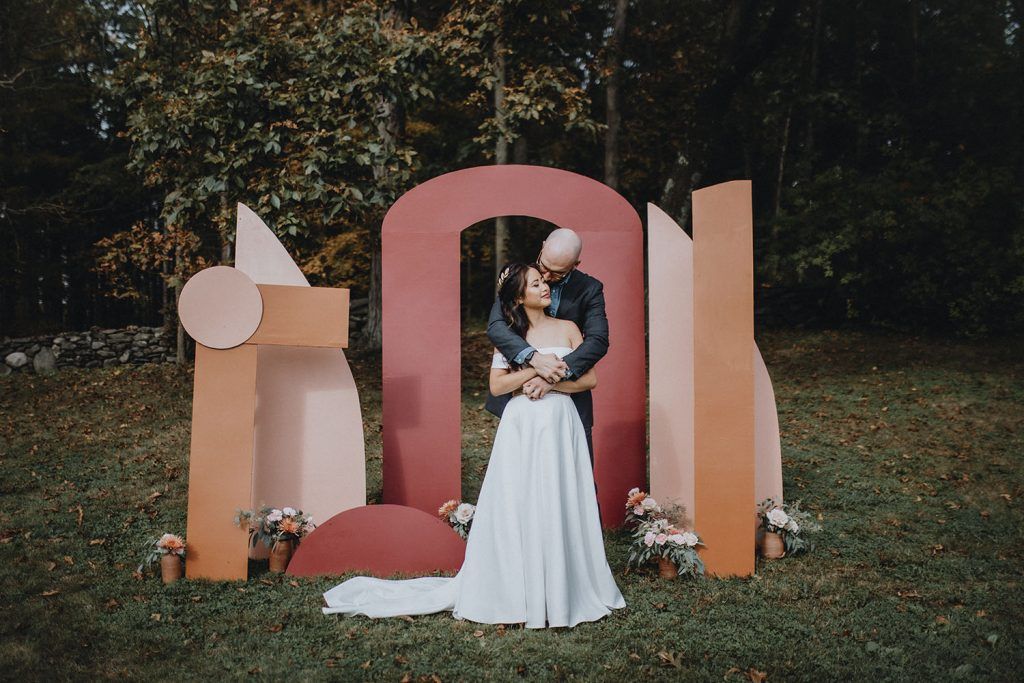 Fall wedding in hudson valley - by Lucie B. Photo wedding photographer