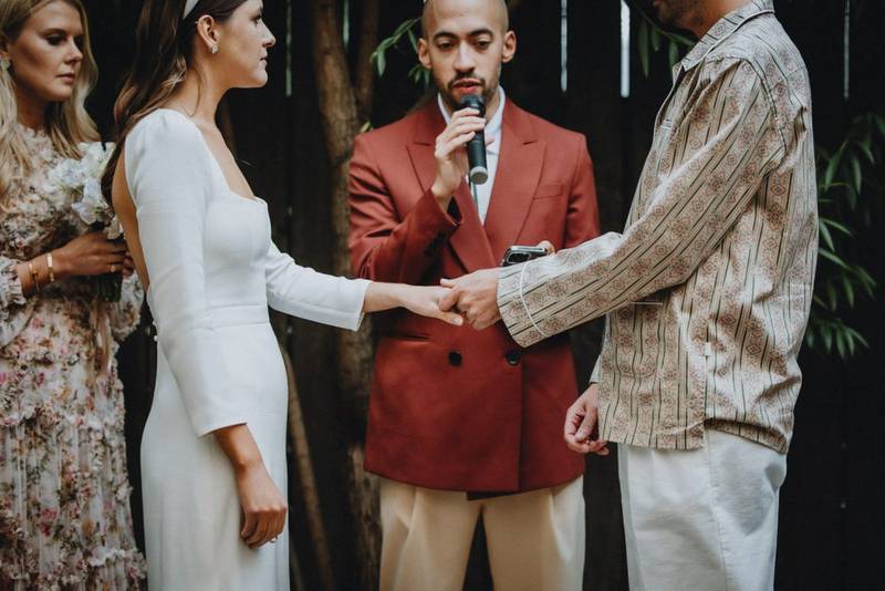 Wedding at frankies spuntino - by Lucie B. Photo brooklyn wedding photographer